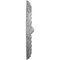 Ekena Millwork Foster Shell Ceiling Medallion (Canopies up to 9 5/8"), 15 3/4"OD x 2"P, Ultra Pure White Crackle CM15FOUWC - alternate 2